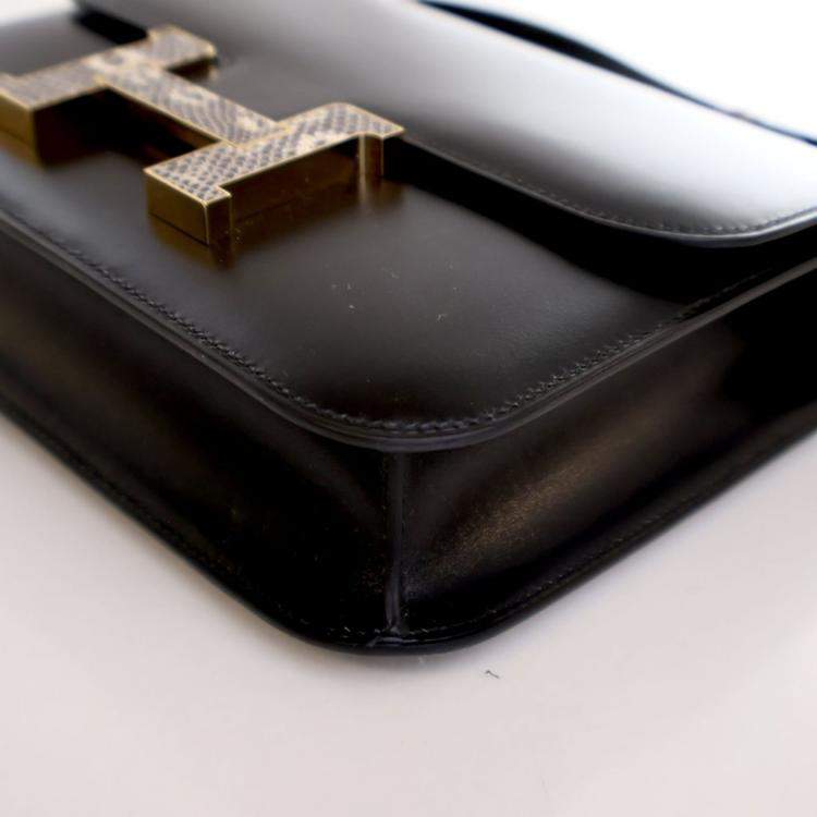 Pre Owned Hermes Black Box Touch Constance 24