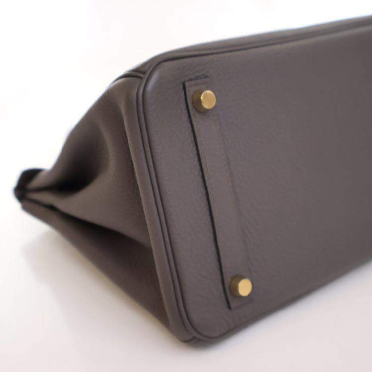 Pre Owned Hermes Etain Togo Birkin 30