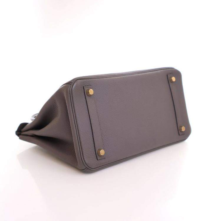 Pre Owned Hermes Etain Togo Birkin 30