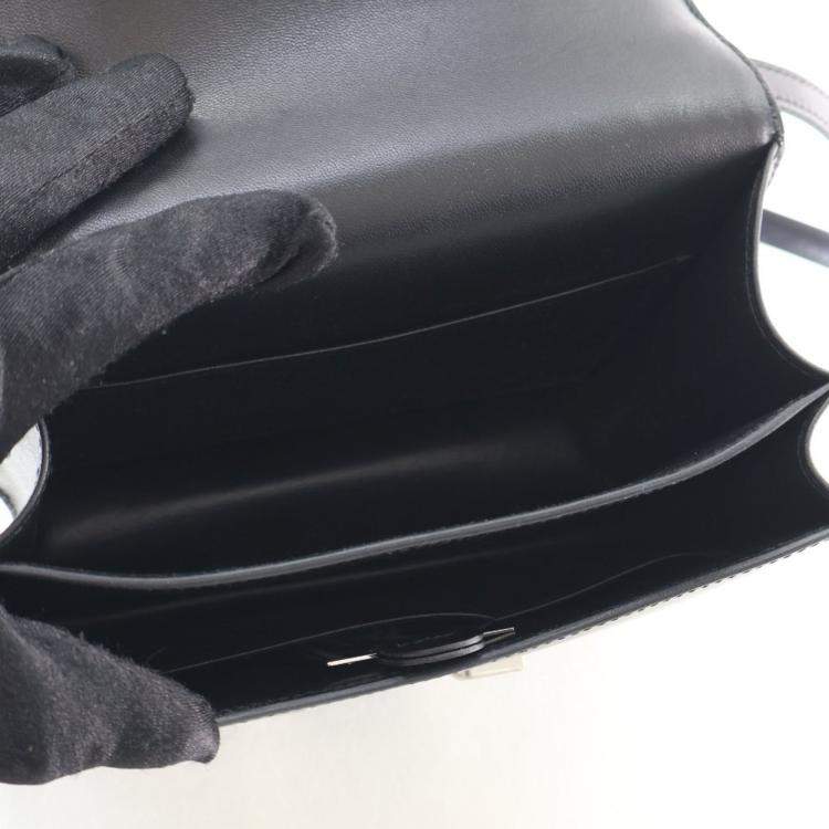 Pre Owned حقيبة هيرمس كونستانس 18 ميني نوار بوكس كلوتيه