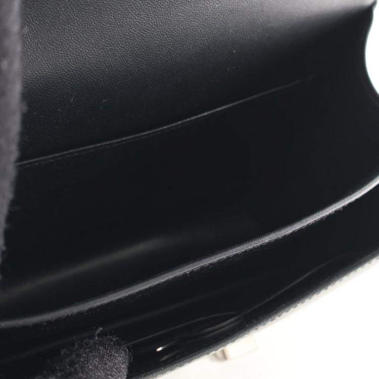 Pre Owned حقيبة هيرمس كونستانس 18 ميني نوار بوكس كلوتيه