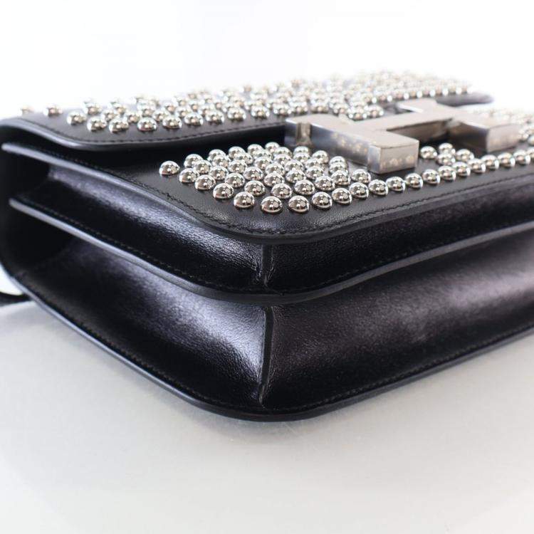 Pre Owned حقيبة هيرمس كونستانس 18 ميني نوار بوكس كلوتيه