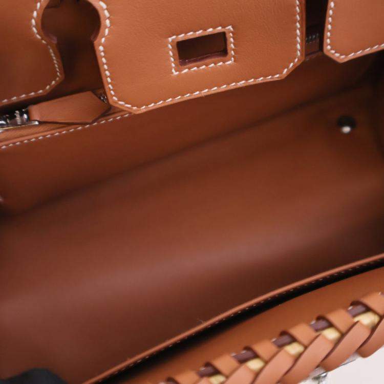 Pre Owned Hermes Gold Swift Picnic Birkin 25