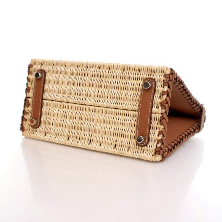 Pre Owned Hermes Gold Swift Picnic Birkin 25