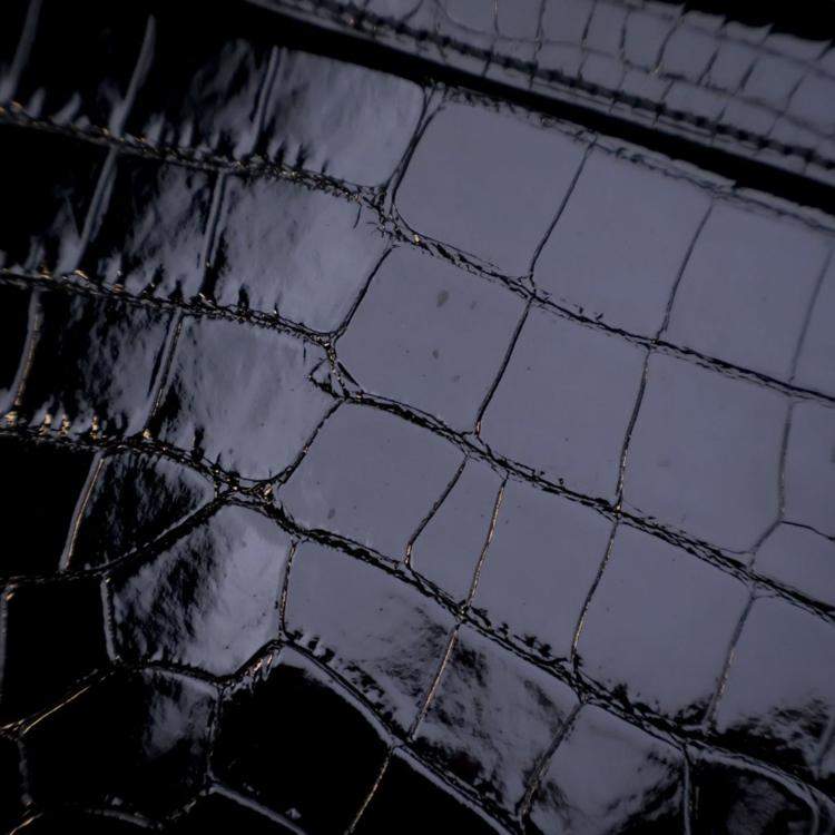 Pre Owned Hermes Noir Alligator Sellier Kelly 28