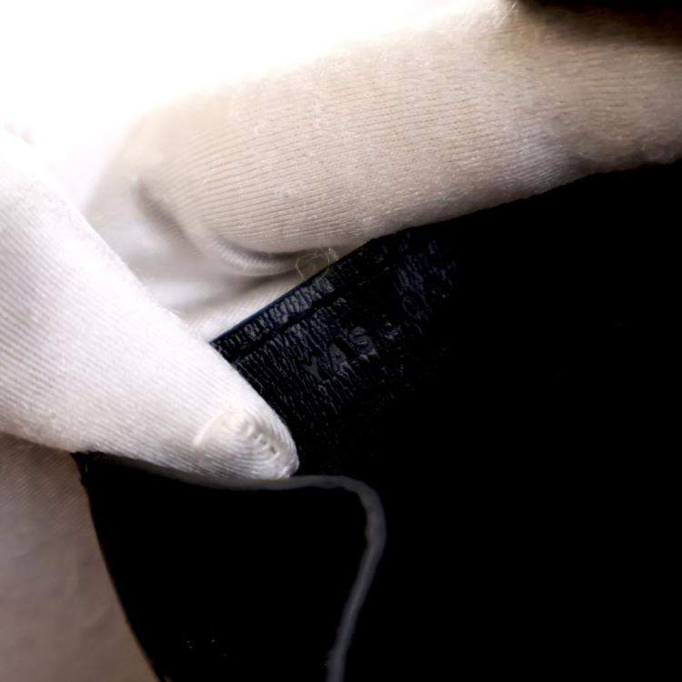 مملوكة مسبقًا حقيبة هيرمس بيركين كروكوديل بوروسوس نوار 25