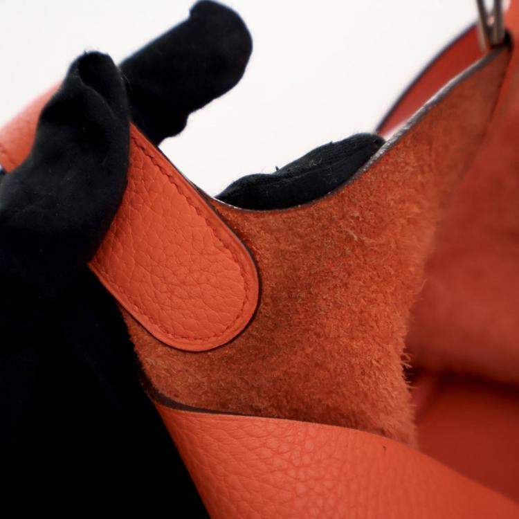 Pre Owned Hermes Capucine Clemence Picotin Lock 22