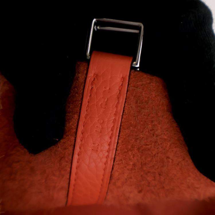 Pre Owned Hermes Capucine Clemence Picotin Lock 22