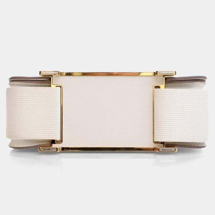 Pre Owned Hermes Mushroom Chevre Mysore Geta