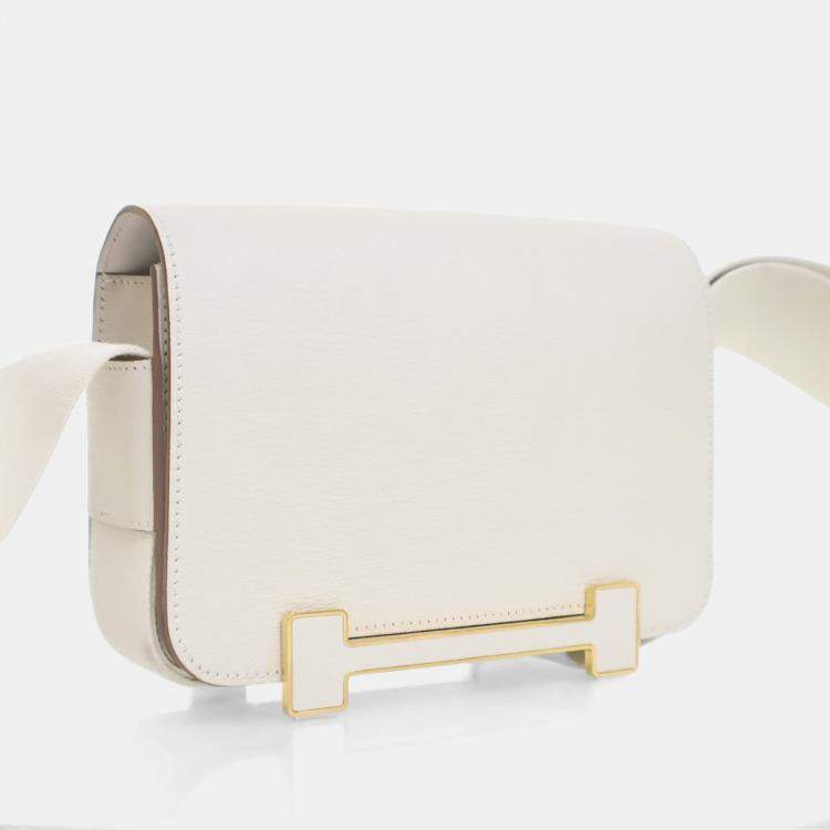 Pre Owned Hermes Mushroom Chevre Mysore Geta