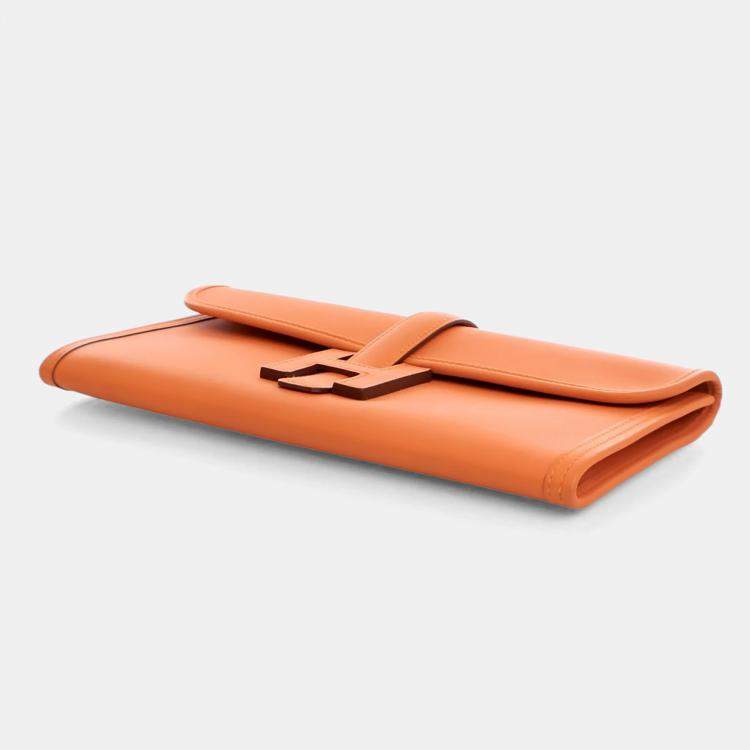 Pre Owned Hermes Orange Swift Jige Elan 29
