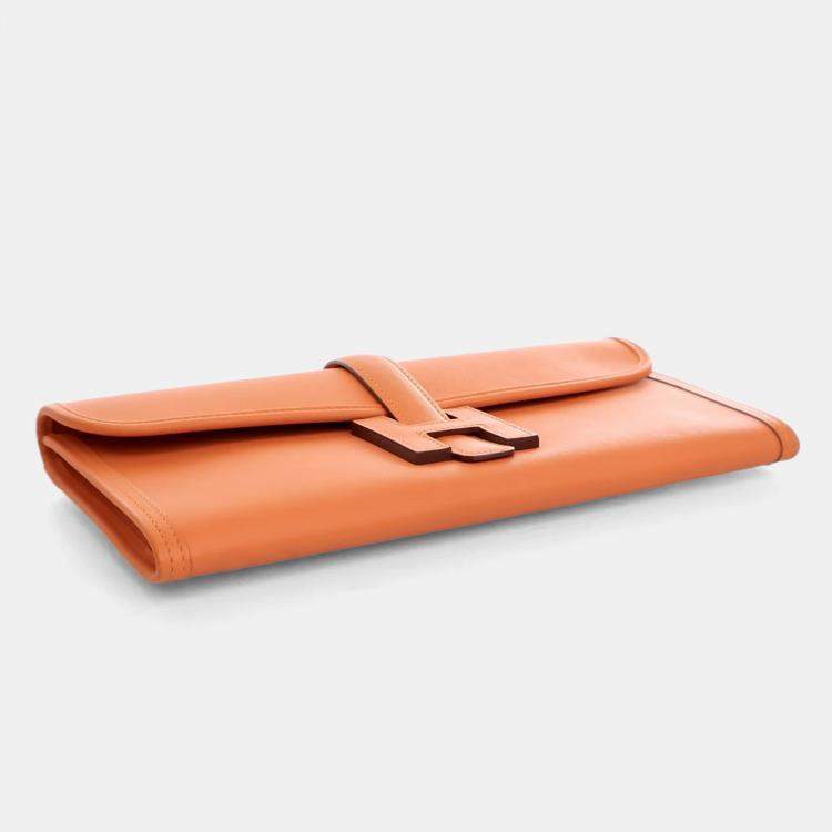 Pre Owned Hermes Orange Swift Jige Elan 29