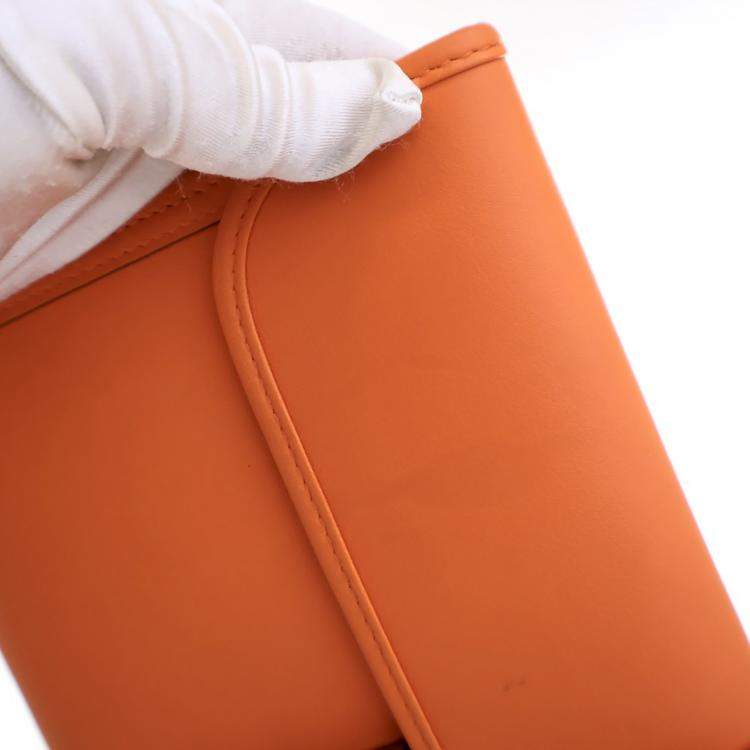 Pre Owned Hermes Orange Swift Jige Elan 29