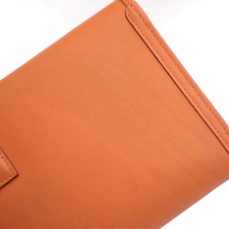 Pre Owned Hermes Orange Swift Jige Elan 29