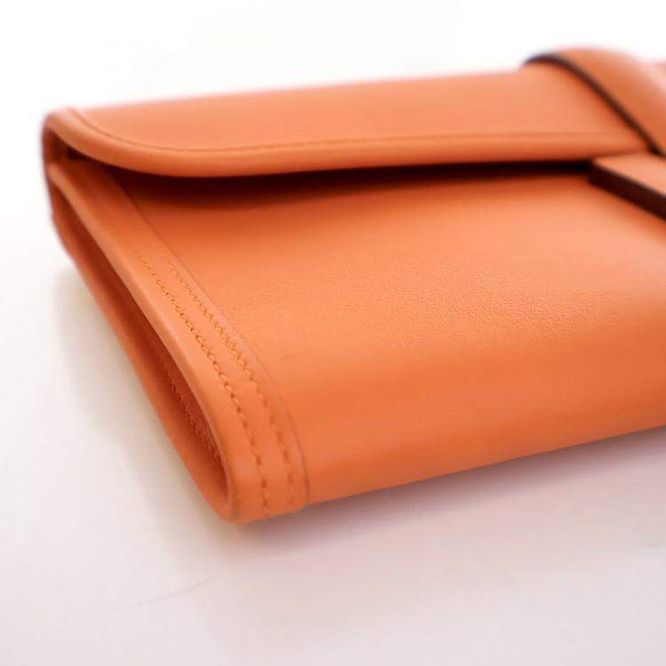Pre Owned Hermes Orange Swift Jige Elan 29