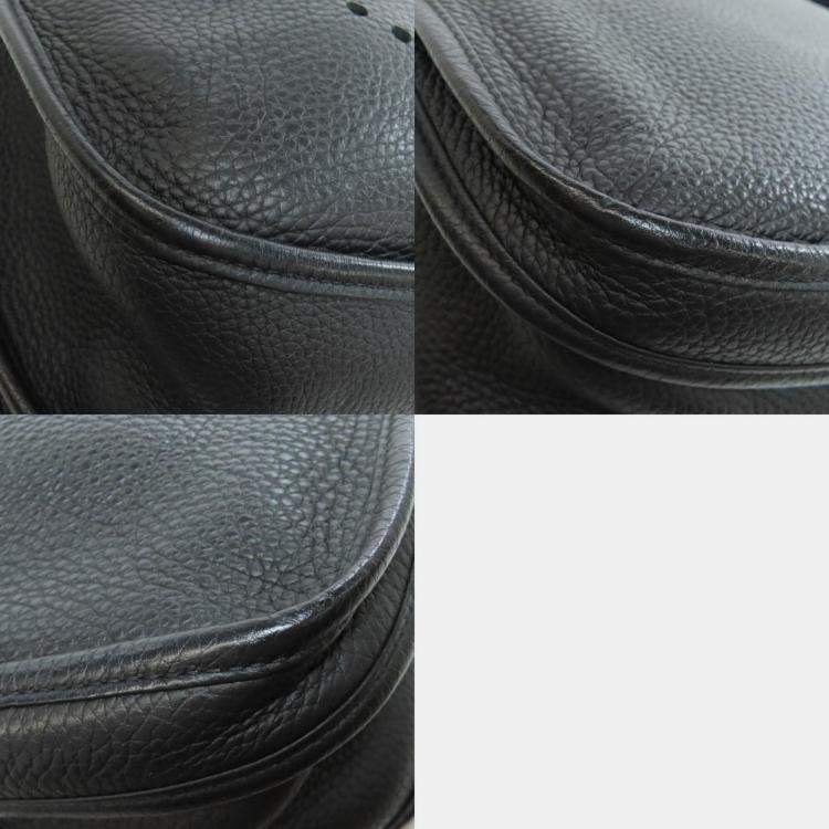 Pre Owned Hermes Evelyn 3 GM Togo Shoulder Bag 