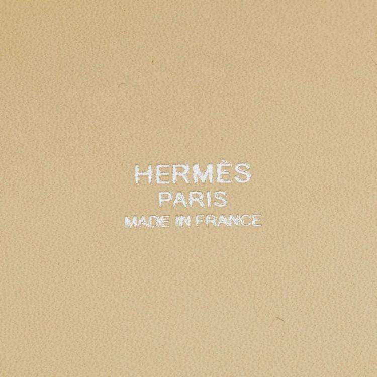 Pre Owned Hermes Picotin Lock Cargo 20 Yellow Ivory Jaune Citron Nata  Swift And Toile Goelan Handbag 