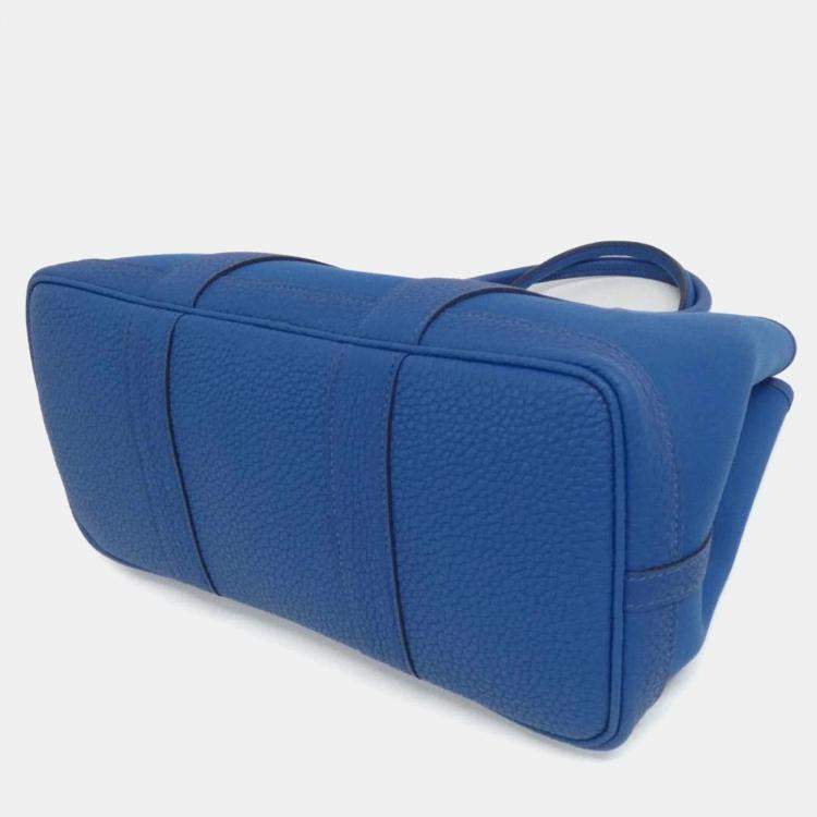مملوكة مسبقًا Hermes Garden Party 30 Leather Handbag