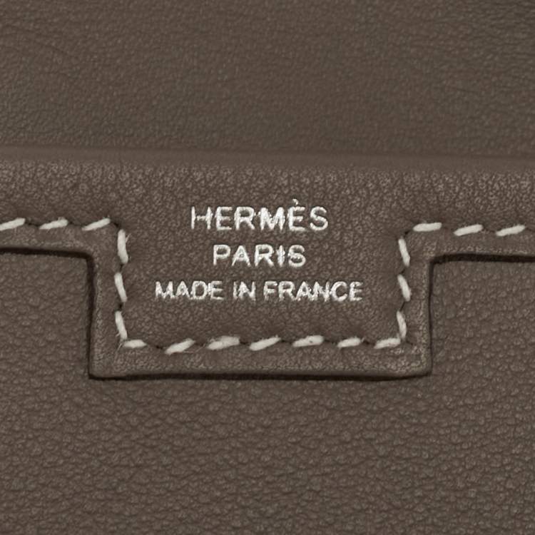 مملوكة مسبقًا حقيبة كلاتش هيرمس إلان 29 جيجي جلد سويفت إيتوب