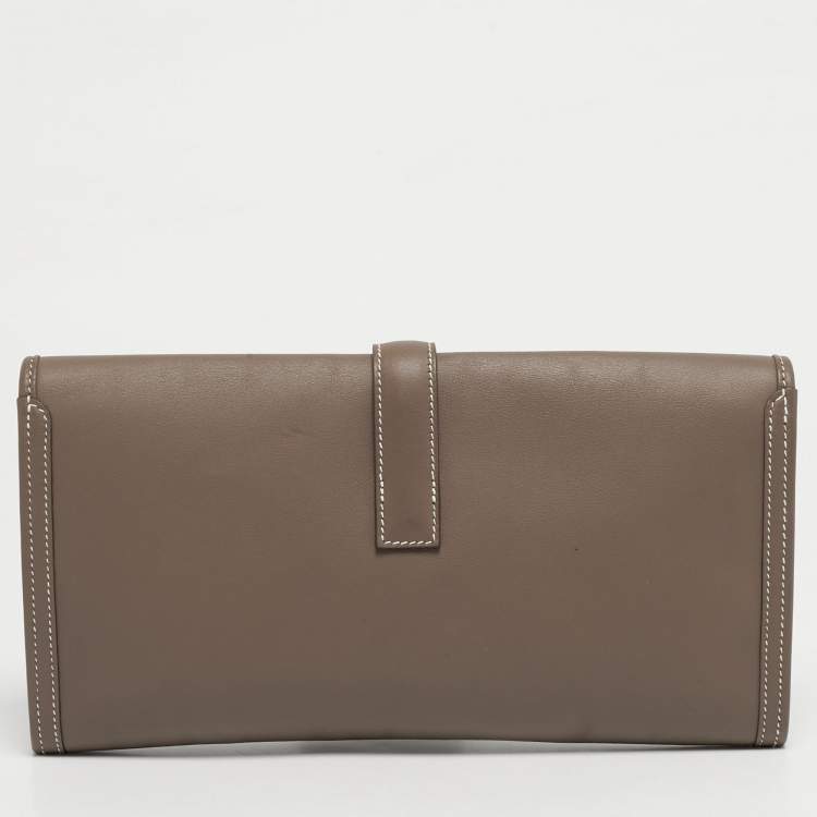 مملوكة مسبقًا حقيبة كلاتش هيرمس إلان 29 جيجي جلد سويفت إيتوب