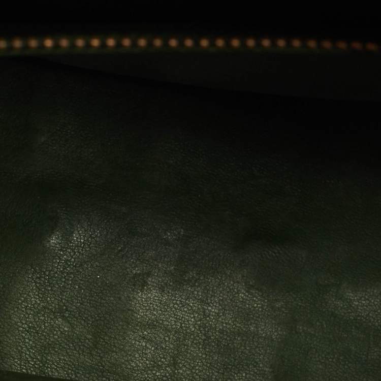 Pre Owned Hermes Passe Guide Cactus Crocodile Bag