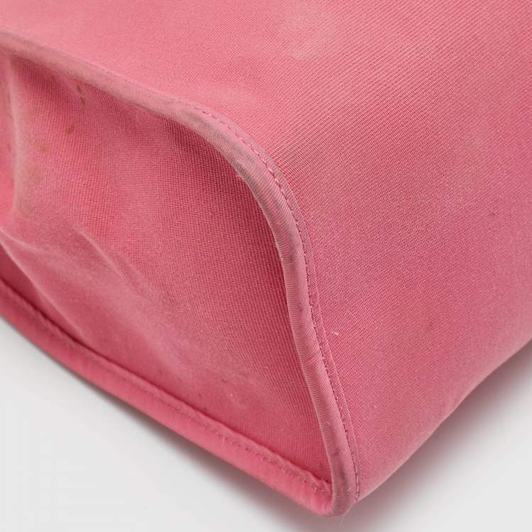 Pre Owned Hermes Herbag Zip 31 Tosca/Natural Canvas and Leather Bag