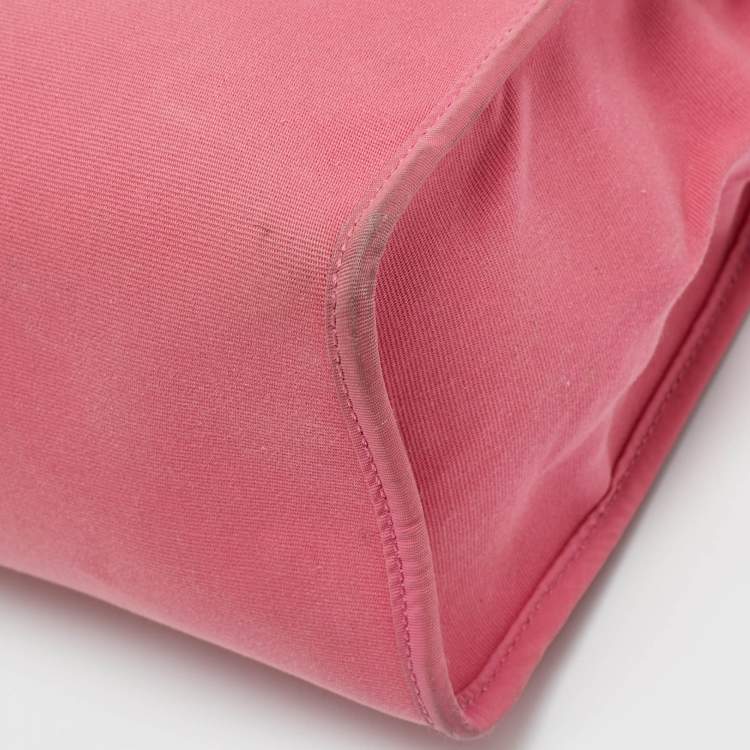 Pre Owned Hermes Herbag Zip 31 Tosca/Natural Canvas and Leather Bag