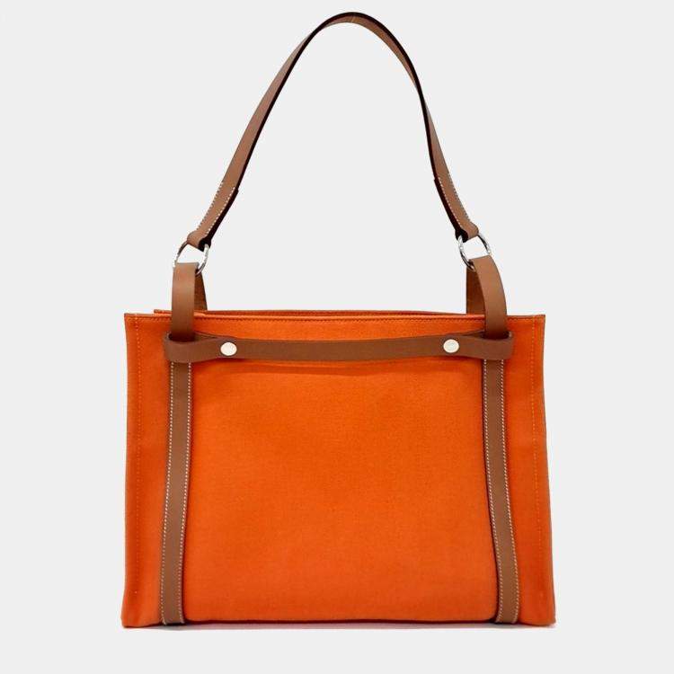 مملوكة مسبقًا Hermes Orange Fabric Cavallicol Q
