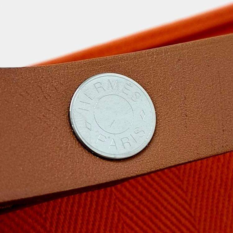 مملوكة مسبقًا Hermes Orange Fabric Cavallicol Q