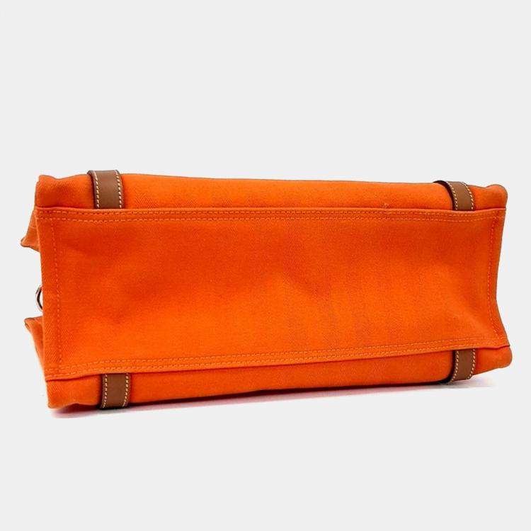 مملوكة مسبقًا Hermes Orange Fabric Cavallicol Q