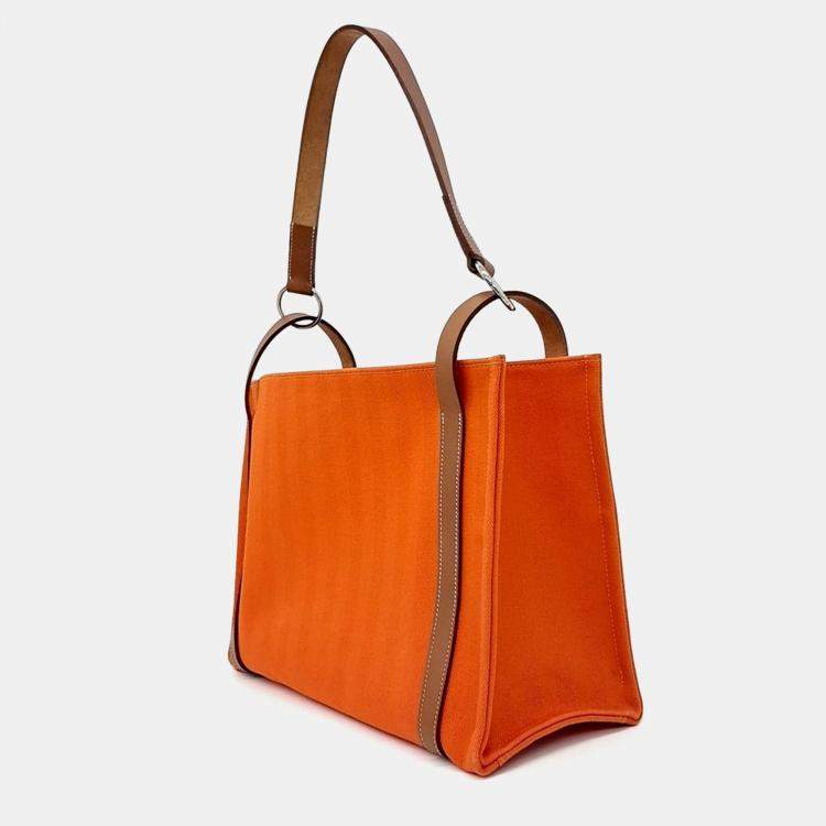 مملوكة مسبقًا Hermes Orange Fabric Cavallicol Q