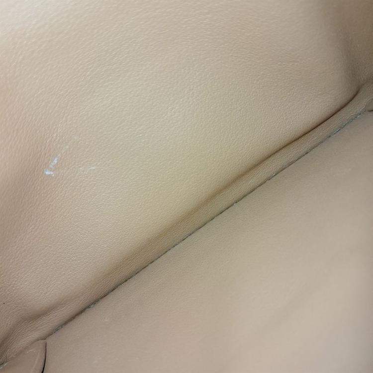 Pre Owned Hermes Brown Leather Elan Pocket 24 Belt Bag