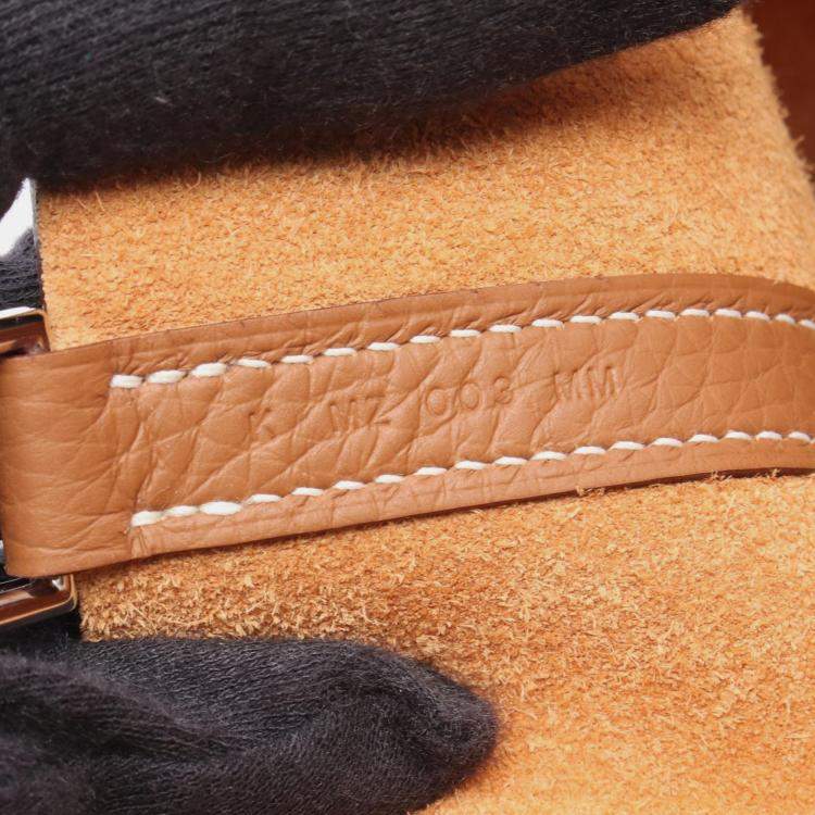 Pre Owned Hermes Picotin Lock 18 Brown Taurillon Clemence Leather Shoulder Bag