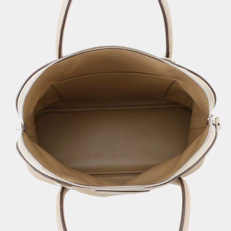 Pre Owned Hermes Bolide Poussiere Taurillon Clemence Size 35