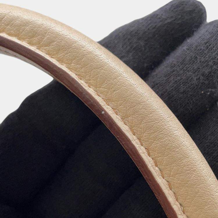 Pre Owned Hermes Kelly Retourne Parchement Togo Leather Size 35