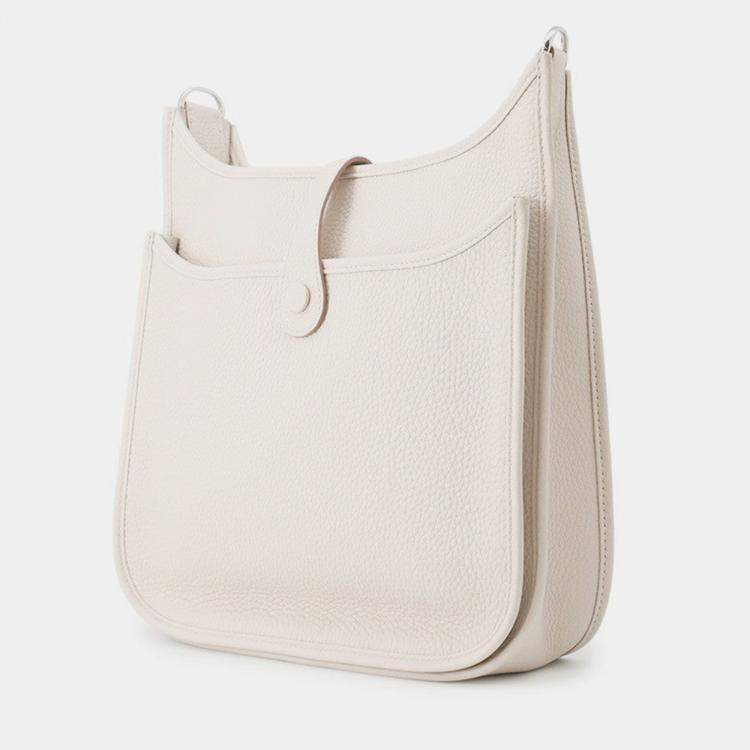 Pre Owned Hermes Evelyne 3 Beton Taurillon Clemence PM