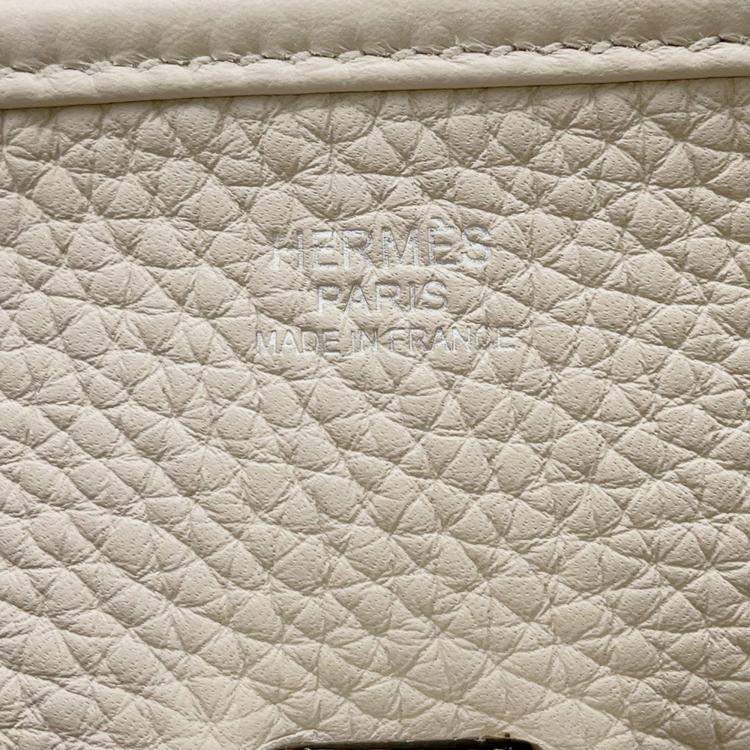 Pre Owned Hermes Evelyne 3 Beton Taurillon Clemence PM