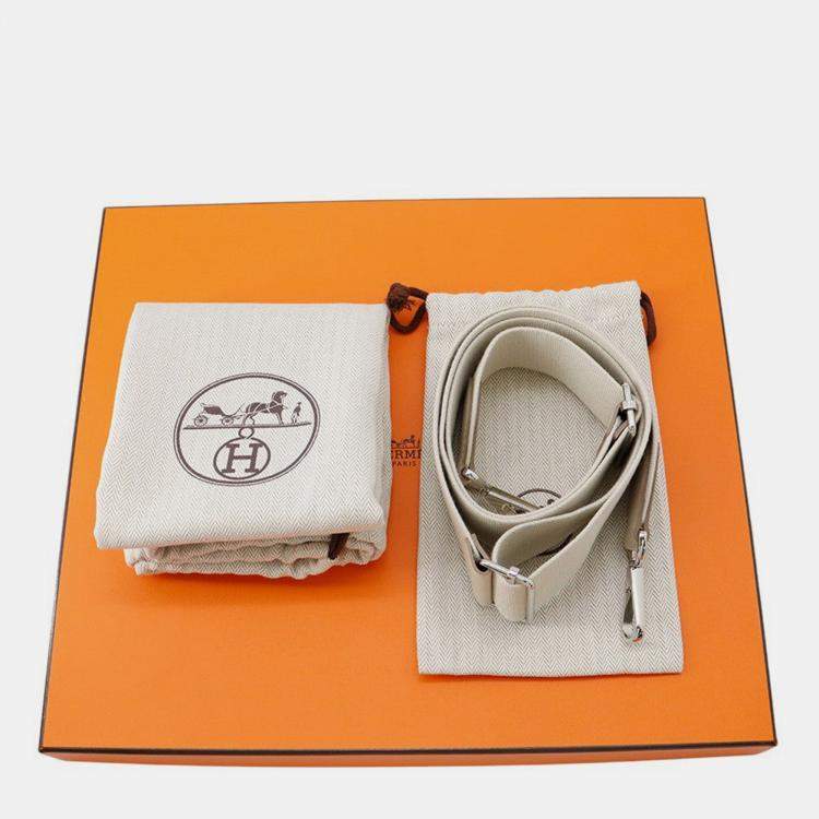 Pre Owned Hermes Evelyne 3 Beton Taurillon Clemence PM