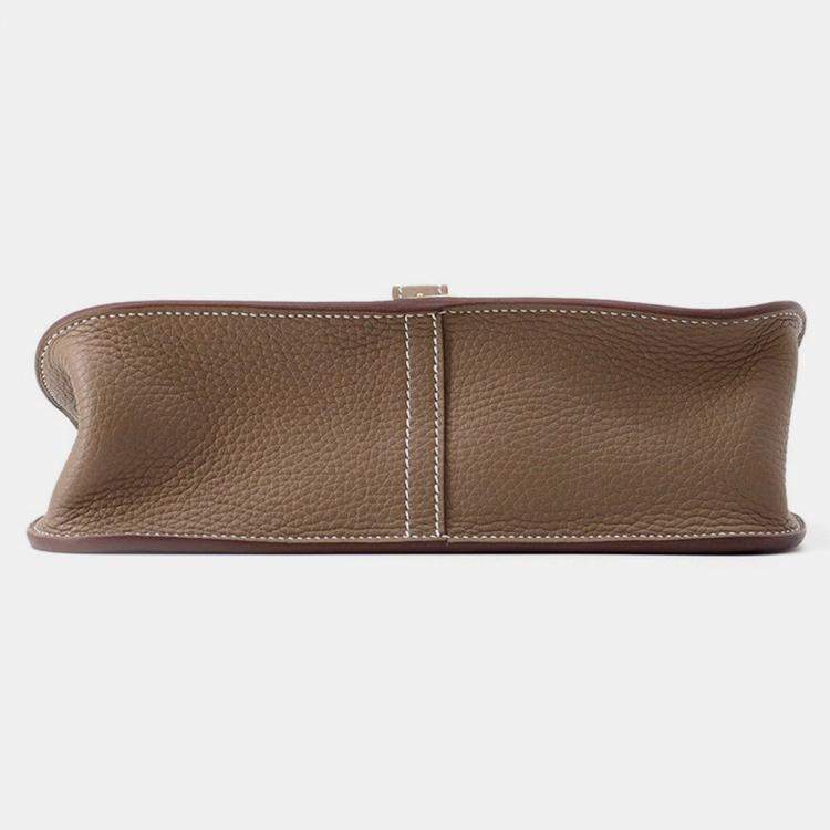 Pre Owned Hermes Halzan Etup Taurillon Clemence Size 25