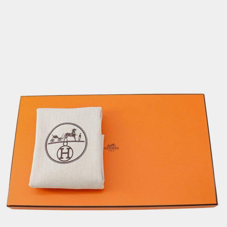 Pre Owned Hermes Cadena Bag Etoupe Tadelakt Leather