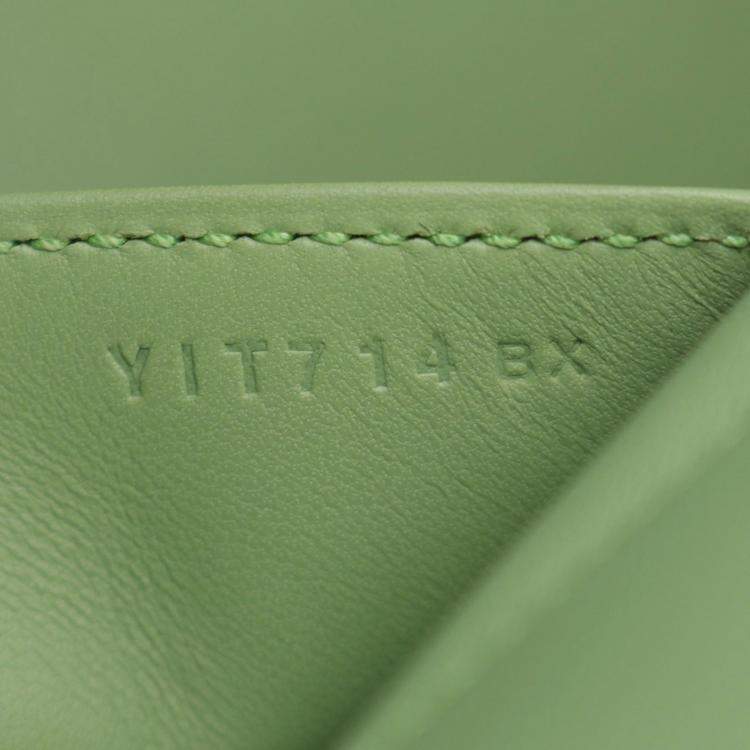 Pre Owned Hermes Bolide 27 Vert Criquet Epsom Leather Shoulder Bag