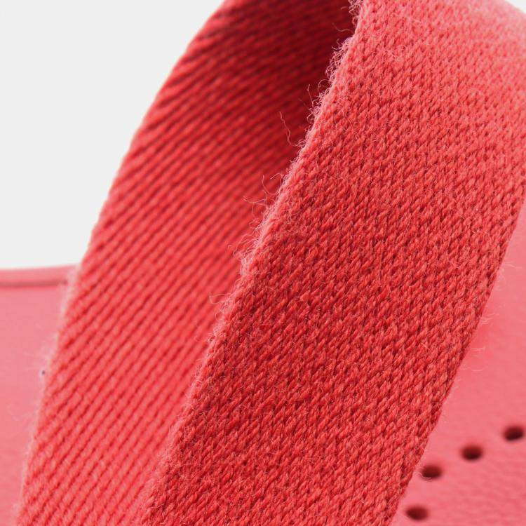 Pre Owned Hermes Evelyne 16 Rouge Coeur Clemence Leather Crossbody Bag