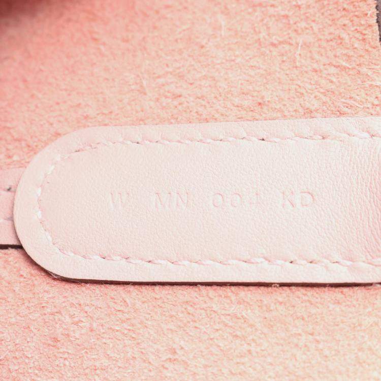 Pre Owned Hermes In The Loop 18 Rose Sakura Taurillon Clemence Leather Handbag