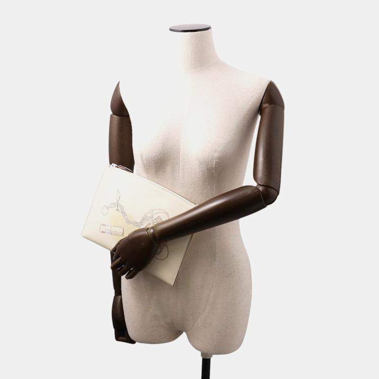 Pre Owned Hermes Vid Ton Sac Nata Swift Leather Size Pm