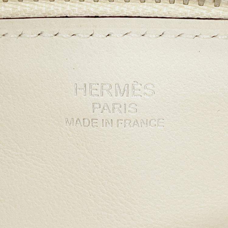 Pre Owned Hermes Vid Ton Sac Nata Swift Leather Size Pm