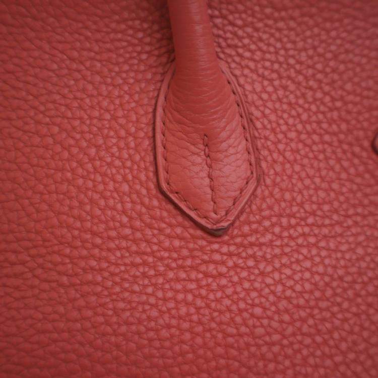 مملوكة مسبقًا Hermes Bougainvillea Clemence Birkin 35