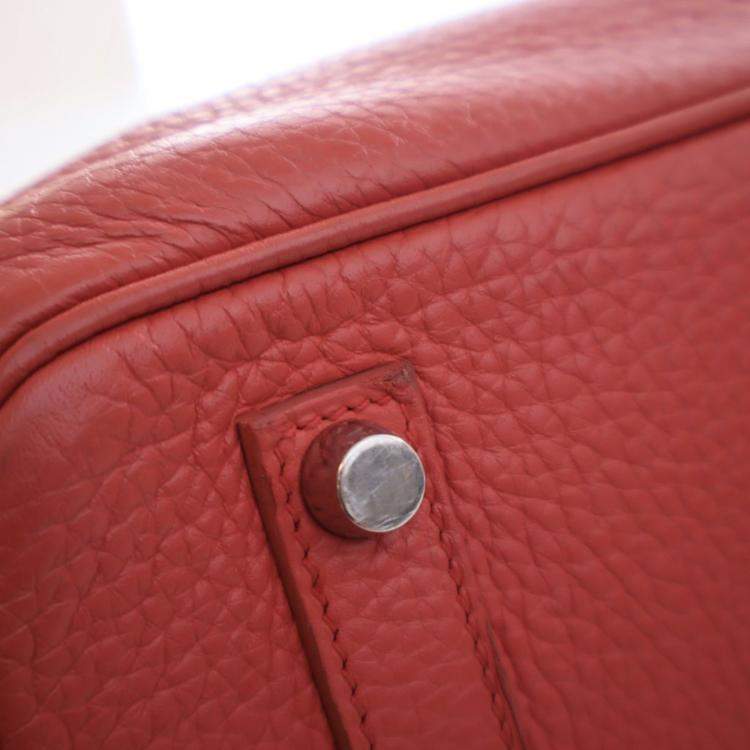 مملوكة مسبقًا Hermes Bougainvillea Clemence Birkin 35