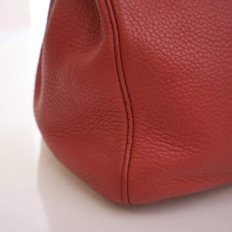 مملوكة مسبقًا Hermes Bougainvillea Clemence Birkin 35