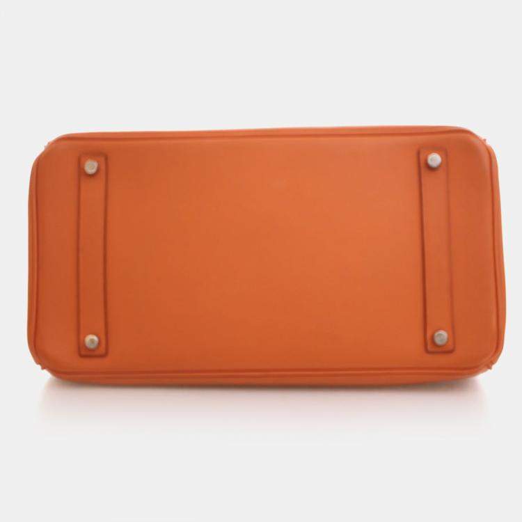 Pre Owned Hermes Feu Epsom Birkin 35