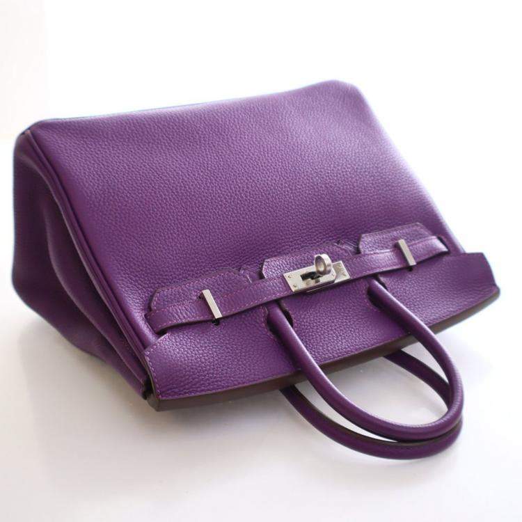 مملوكة مسبقًا Hermes Anemone Togo Birkin 25